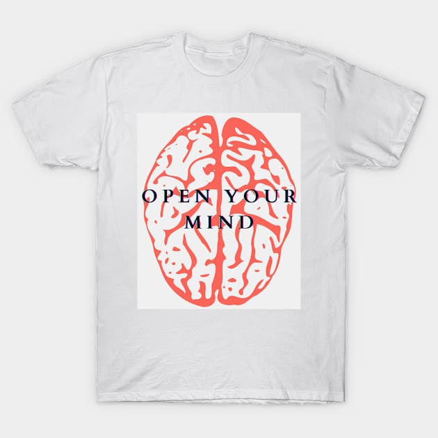 open your mind T-Shirt by brahimovic99